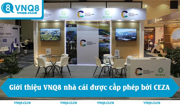 Giới Thiệu VNQ8 1 Giới thiệu VNQ8 nhà cái được cấp phép bởi CEZA