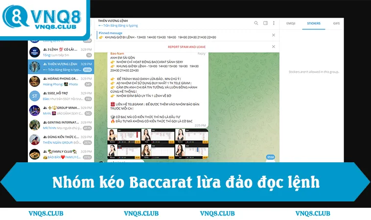 Baccarat Có Lừa Đảo Không? 5 Dấu Hiệu Cần Biết 2 Nhóm kéo baccarat lừa đảo đọc lệnh Baccarat online