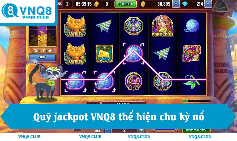Khung Giờ Nổ Hũ Dễ Trúng Nhất 2025 Là Mấy Giờ? 2 Quỹ jackpot VNQ8 giúp người chơi theo dõi chu kỳ nổ