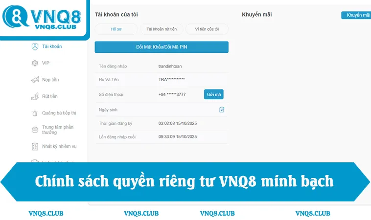 Chính Sách Bảo Mật VNQ8 2 Quy trình thu thập dữ liệu trong chính sách quyền riêng tư VNQ8 minh bạch