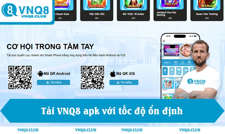 Tải App VNQ8 2 Tải VNQ8 apk với tốc độ ổn định và truy cập an toàn trên VNQ8 mobile